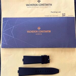 Authentic Vacheron Constantin Oversea Rubber Strap